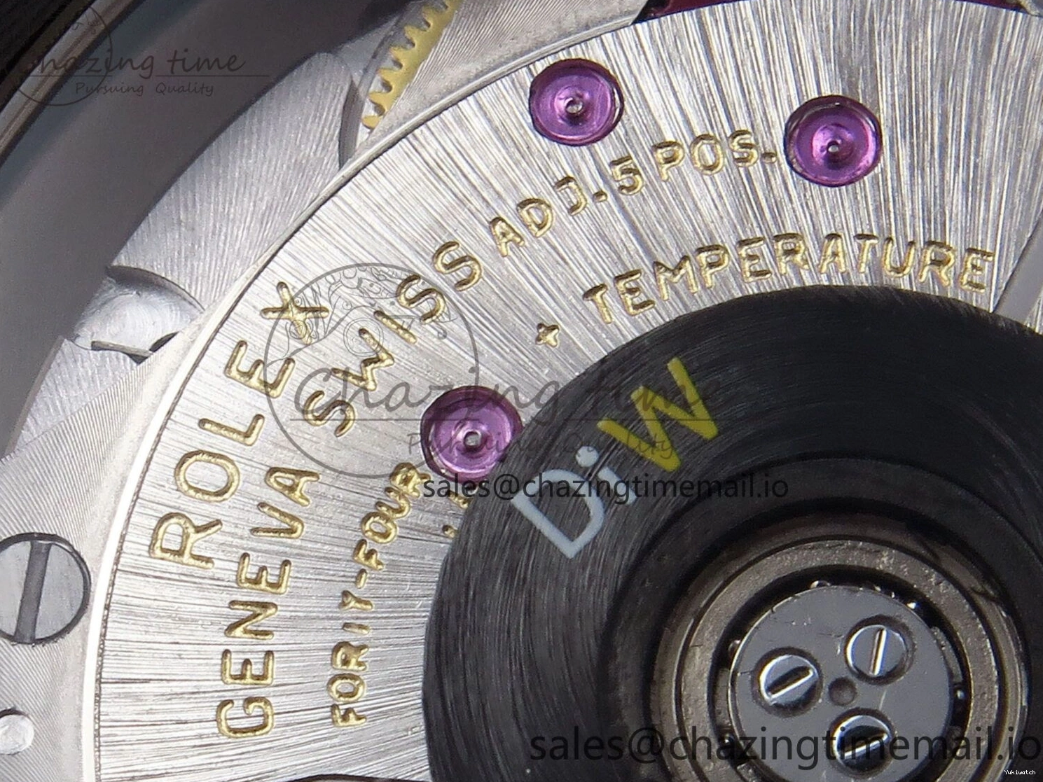 Clone Gray Gray Dial Space DIW Daytona Nylon Mission Textured Strap A4130 on 0228